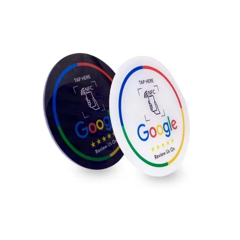 Sticker NFC redondo para reseñas de Google – imagen 3